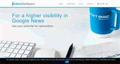 Desktop Screenshot of newsdashboard.com