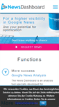 Mobile Screenshot of newsdashboard.com